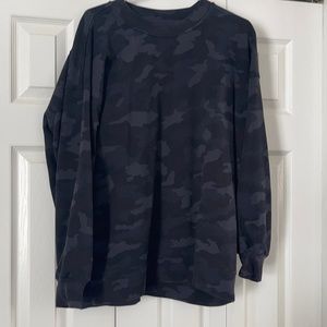 Lululemon Oversized Camo Crew Sweatshirt